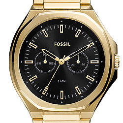 Evanston Multifunction Gold-Tone Stainless Steel Watch