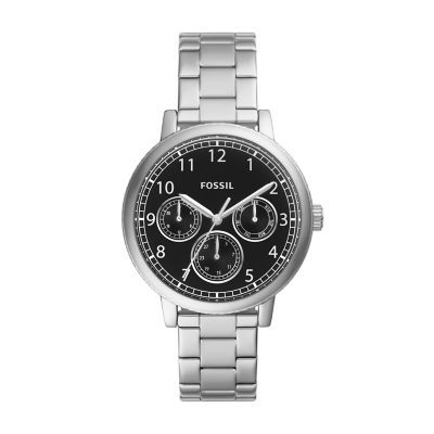 Fossil Men Airlift Multifunction Stainless Steel Watch