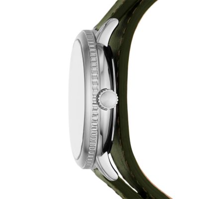 Montre fossil verte hot sale