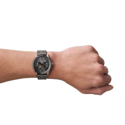 Fossil q shop men's machine steel