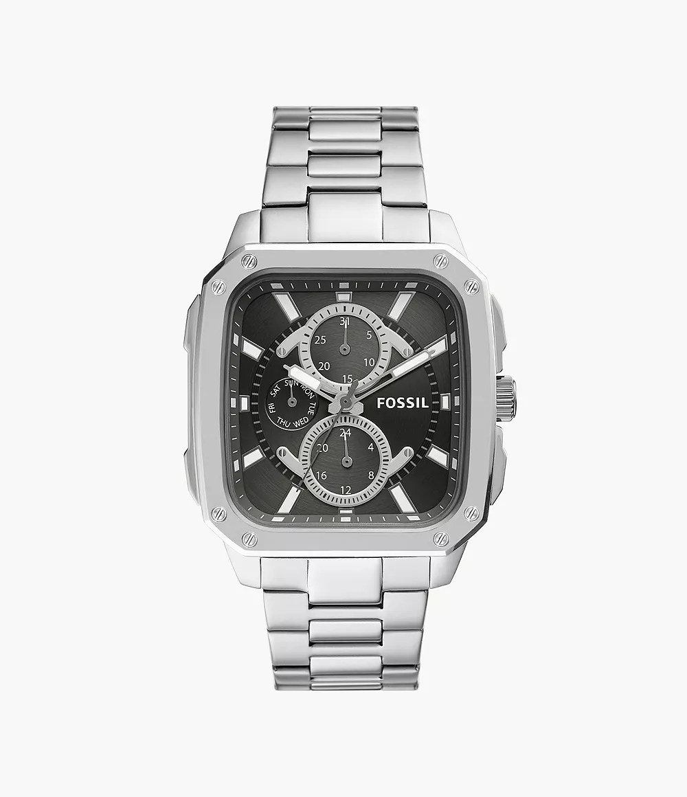 Fossil Men's Multifunction Stainless Steel Watch