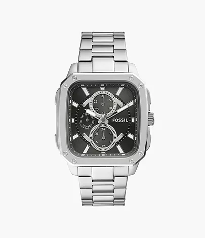 Multifunction Stainless Steel Watch