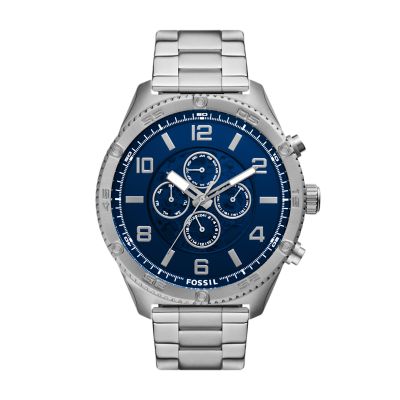 Fossil silver clearance watch