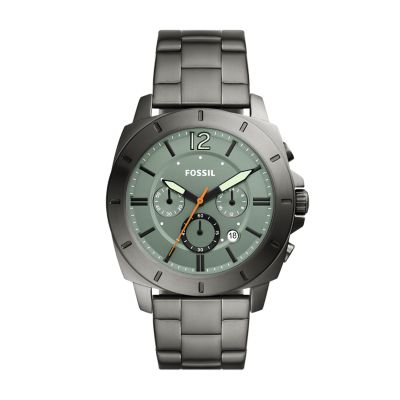 Privateer Sport Chronograph Smoke Stainless Steel Watch BQ2682