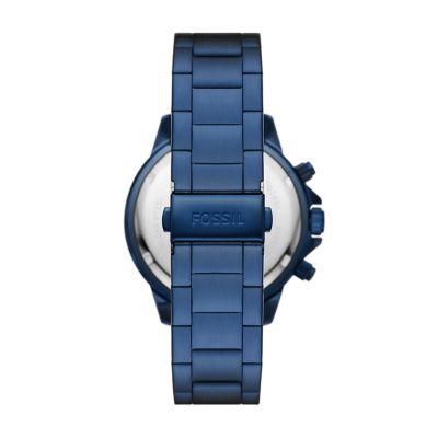 Fossil blue belt online watch