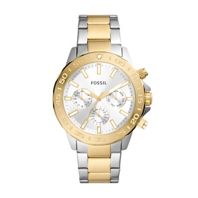 Bannon Multifunction Two-Tone Stainless Steel Watch