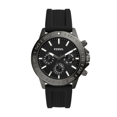 Fossil watch clearance with rubber strap