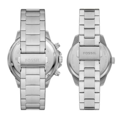 Fossil his and her watch online set