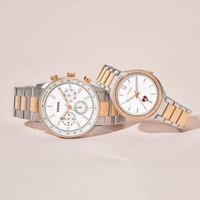 Him and her hot sale watches fossil