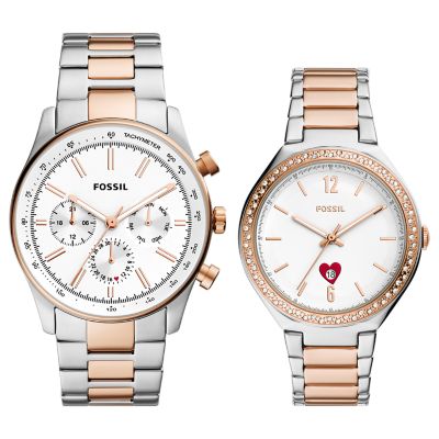 Coffret montre discount fossil homme femme