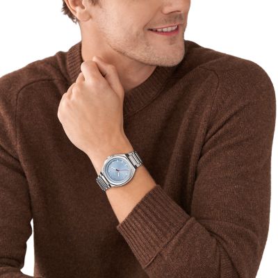 Fossil solar powered online watch