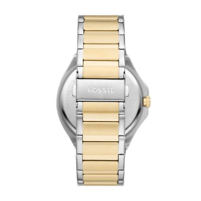 Evanston Solar-Powered Two-Tone Stainless Steel Watch - BQ2768