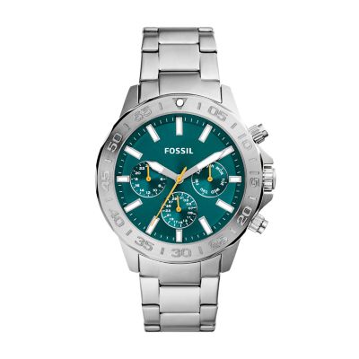 Bannon Multifunction Stainless Steel Watch BQ2777 Fossil