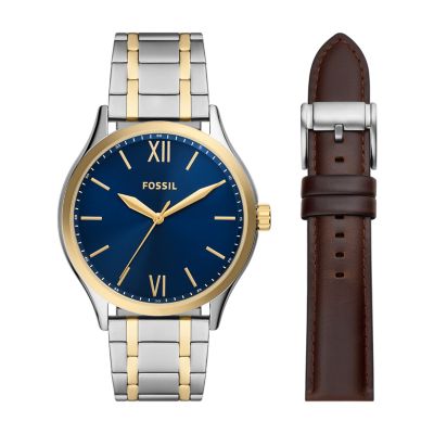 Fossil watch gift discount set for him