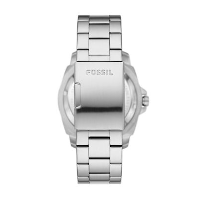 Fossil watch all deals stainless steel