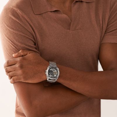 Fossil twist shop stainless steel watch