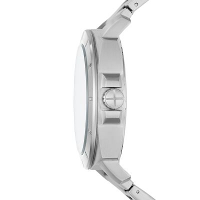 Privateer Three-Hand Date Stainless Steel Watch and Strap Set