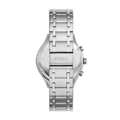 Montre fossil all stainless best sale steel 10 atm prix