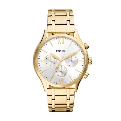 Fossil gold colour watches sale