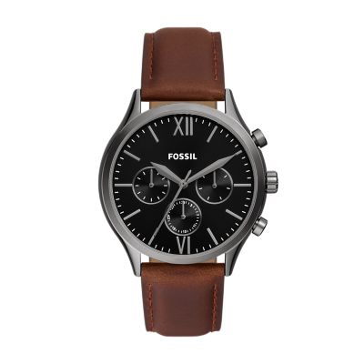 Fenmore Multifunction Brown Leather Watch - BQ2814 - Fossil
