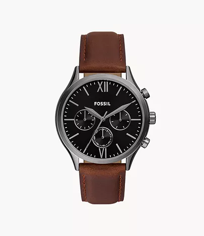 Fenmore Multifunction Brown Leather Watch - BQ2814 - Fossil