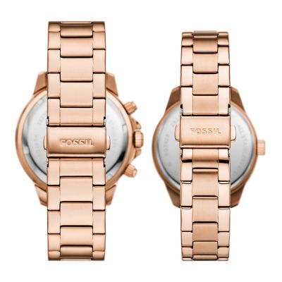 Fossil rose gold strap hotsell