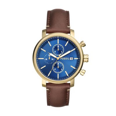 Rhett Multifunction LiteHide™ Leather Watch