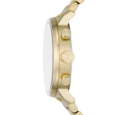 Rhett Multifunction Gold-Tone Stainless Steel Watch