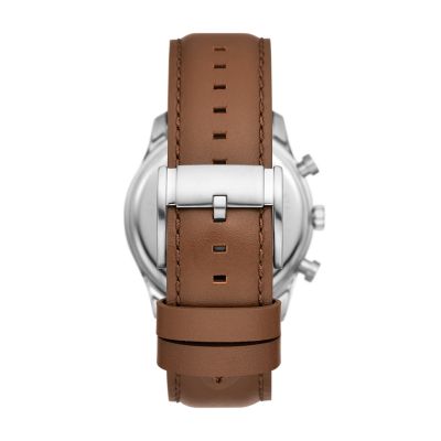 Sullivan Multifunction Brown LiteHide™ Leather Watch