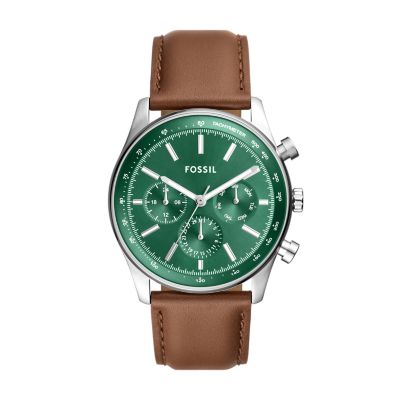 Fossil Outlet Uhr Sullivan Multifunktionswerk LiteHide-Leder braun