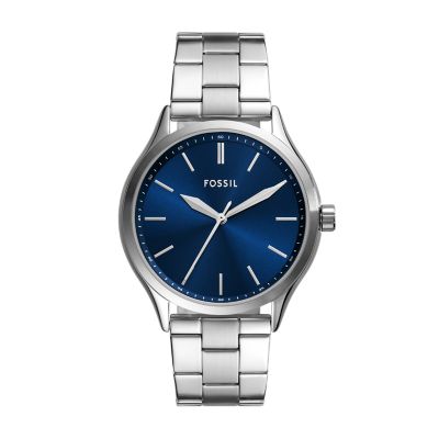 Fenmore Three-Hand Stainless Steel Watch