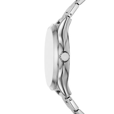 Fenmore Three-Hand Stainless Steel Watch - BQ2890 - Fossil