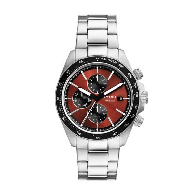 Fossil Outlet Uhr Autocross Multifunktion Edelstahl