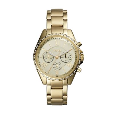 Fossil BQ3377 Modern Courier Chronograph Rose Gold-Tone Stainless Steel Watch