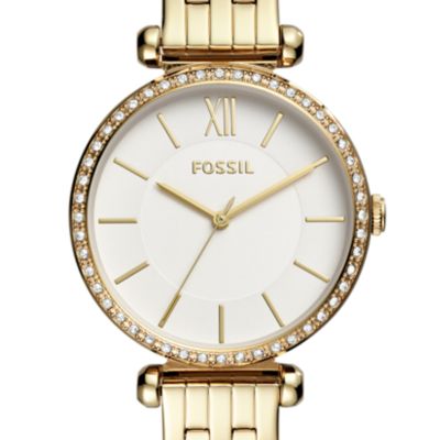 Tillie Three-Hand Gold-Tone Stainless Steel Watch