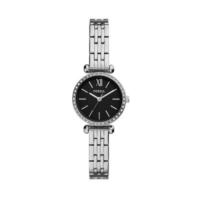 Fossil Outlet Women's Tillie Mini Three-Hand Stainless Steel Watch - Silver