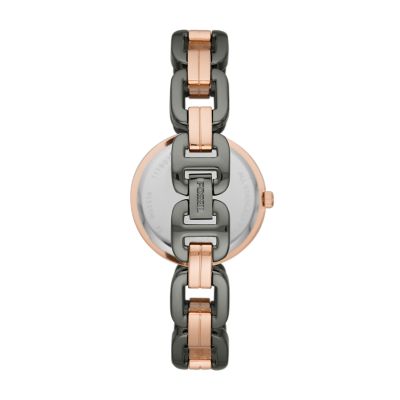 Fossil women's kerrigan quartz stainless steel dress quartz watch hot sale