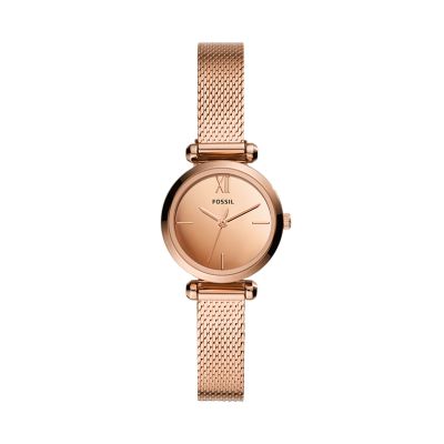 Fossil tillie mini watch hot sale