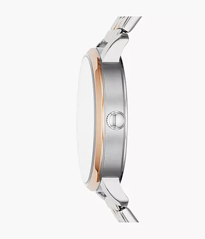 Lexie Luther Three-Hand Two-Tone Stainless Steel Watch