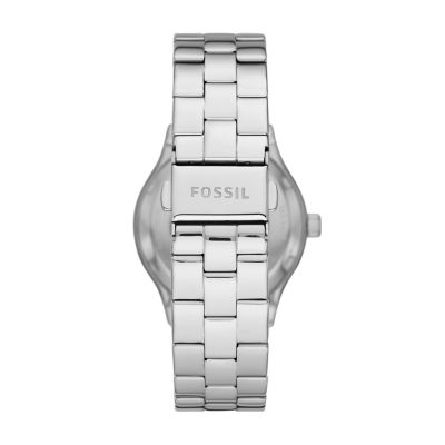 Fossil stainless on sale