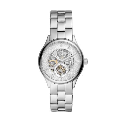 Modern Sophisticate Automatic Stainless Steel Watch