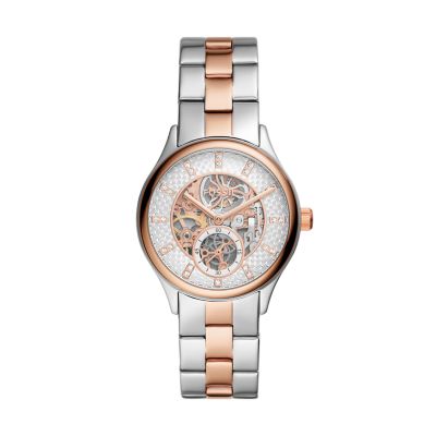 Fossil women's automatic watch hot sale