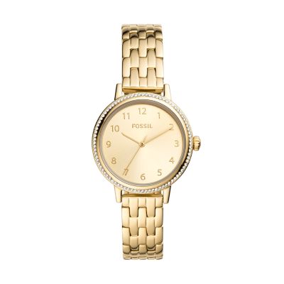 Montre fossil 2024 doré femme