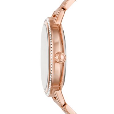 Fossil BQ3656 Reid Three-Hand Rose Gold-Tone Stainless Steel Watch Reid Three-Hand Rose Gold-Tone Stainless Steel Watch  main image 3