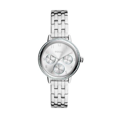 Fossil tailor multifunction stainless steel watch new arrivals