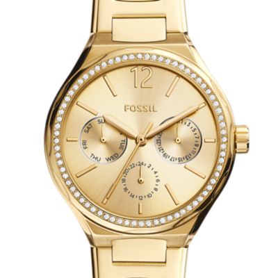Modern Courier Chronograph Gold-Tone Stainless Steel Watch