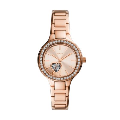 Fossil watch clearance automatic ladies