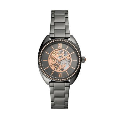 Gunmetal grey hot sale fossil watch