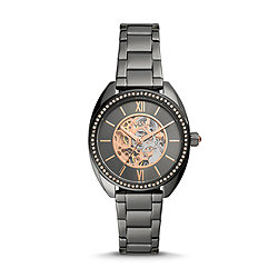 Vale Automatic Gunmetal Stainless Steel Watch