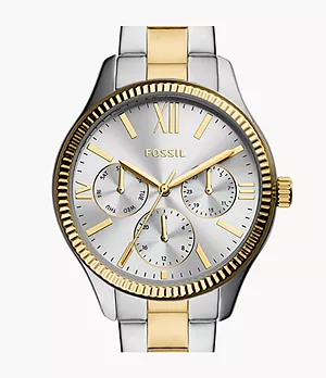 Rye Multifunction Two-Tone Stainless Steel Watch
